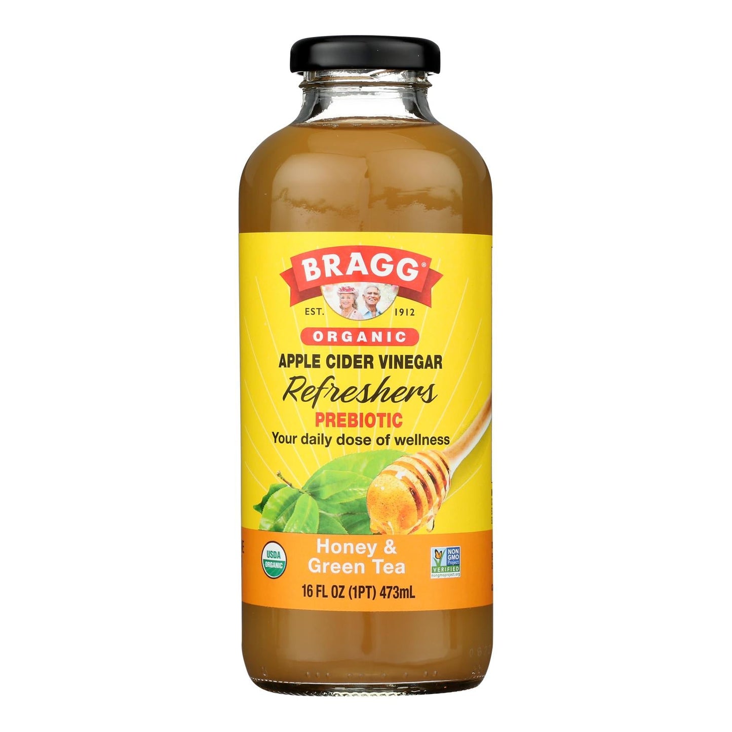 Bragg Apple Cider Vinegar Honey Green Tea, 12-Pack