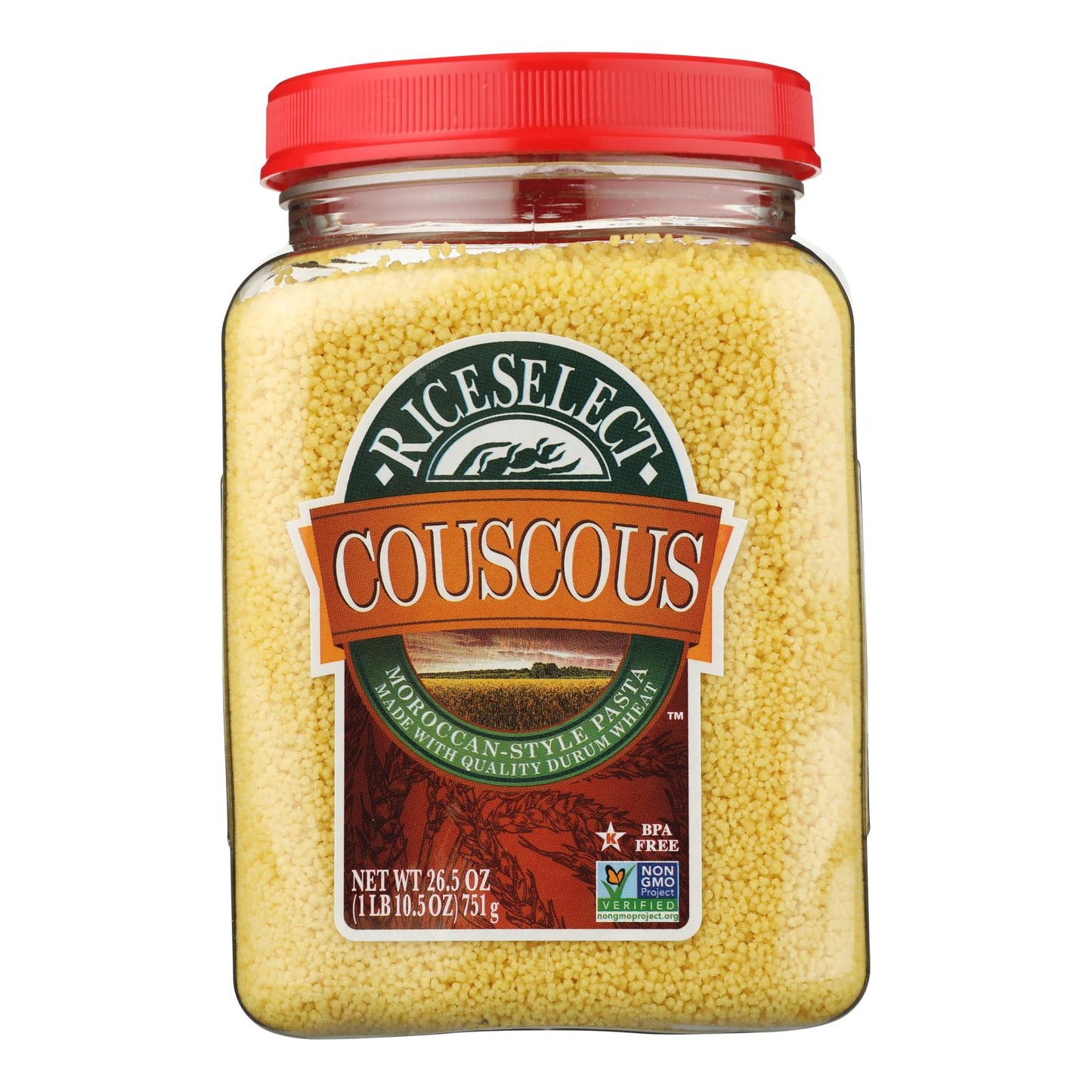 Rice Select Couscous - Original - Case Of 4 - 26.5 Oz.