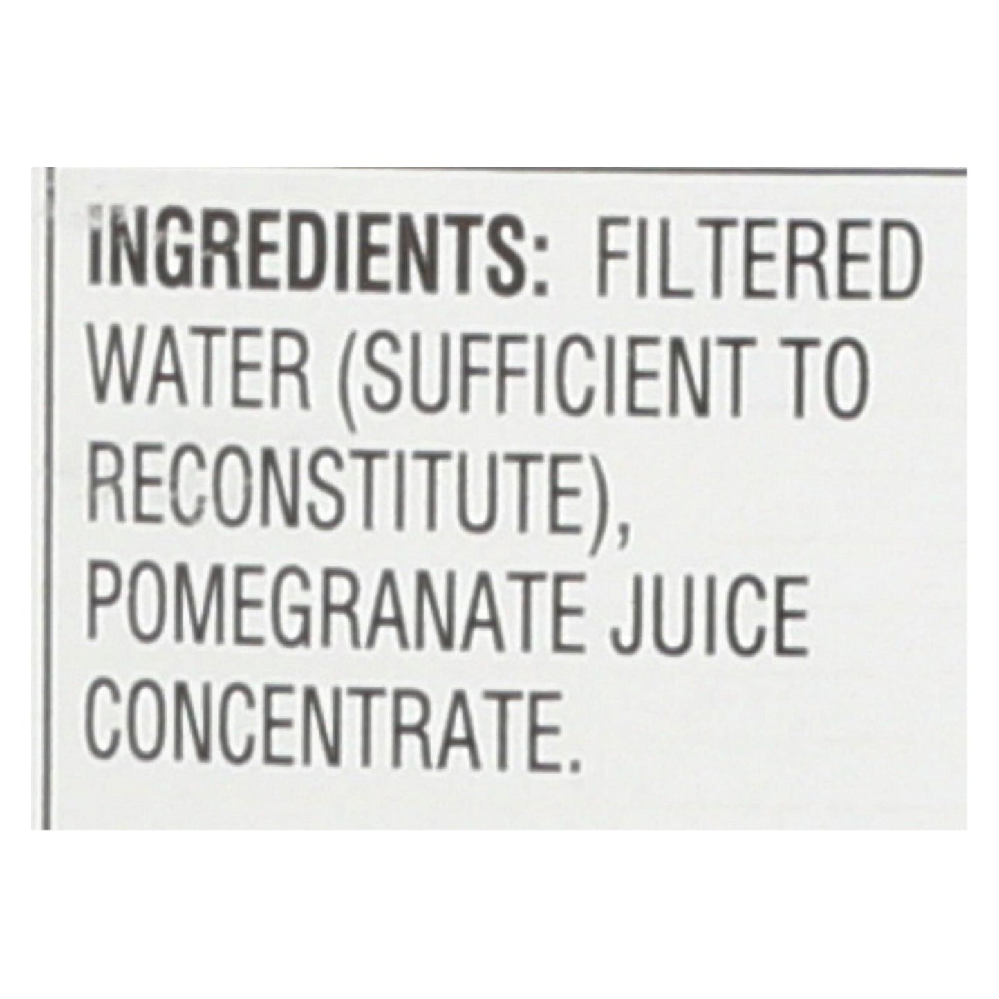 R.W. Knudsen Just Pomegranate Juice, 32 fl oz, 6-Pack