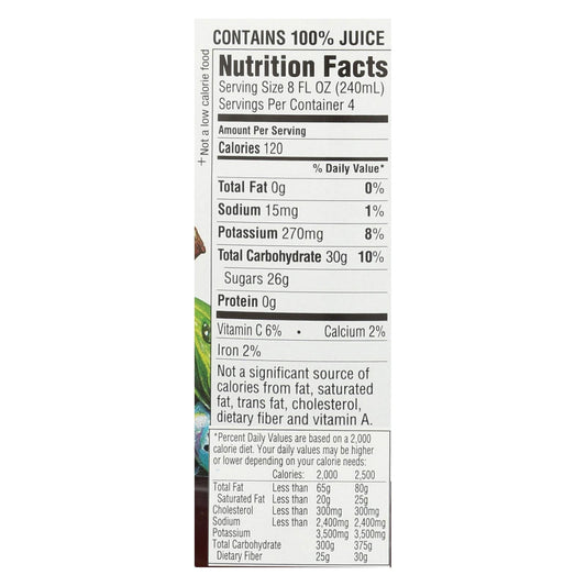 R.W. Knudsen Organic Blueberry Pomegranate Juice 32oz, 6pk