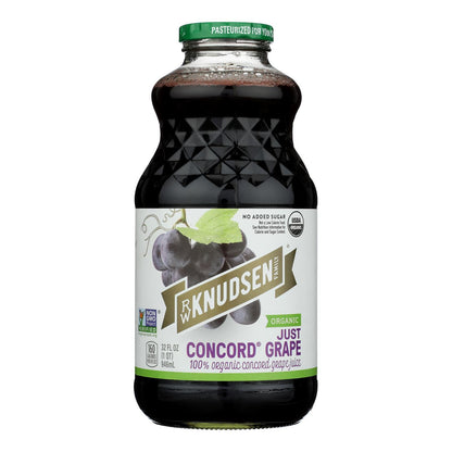 Rw Knudsen Organic Just Concord Juice  - Case of 6 - 32 FZ