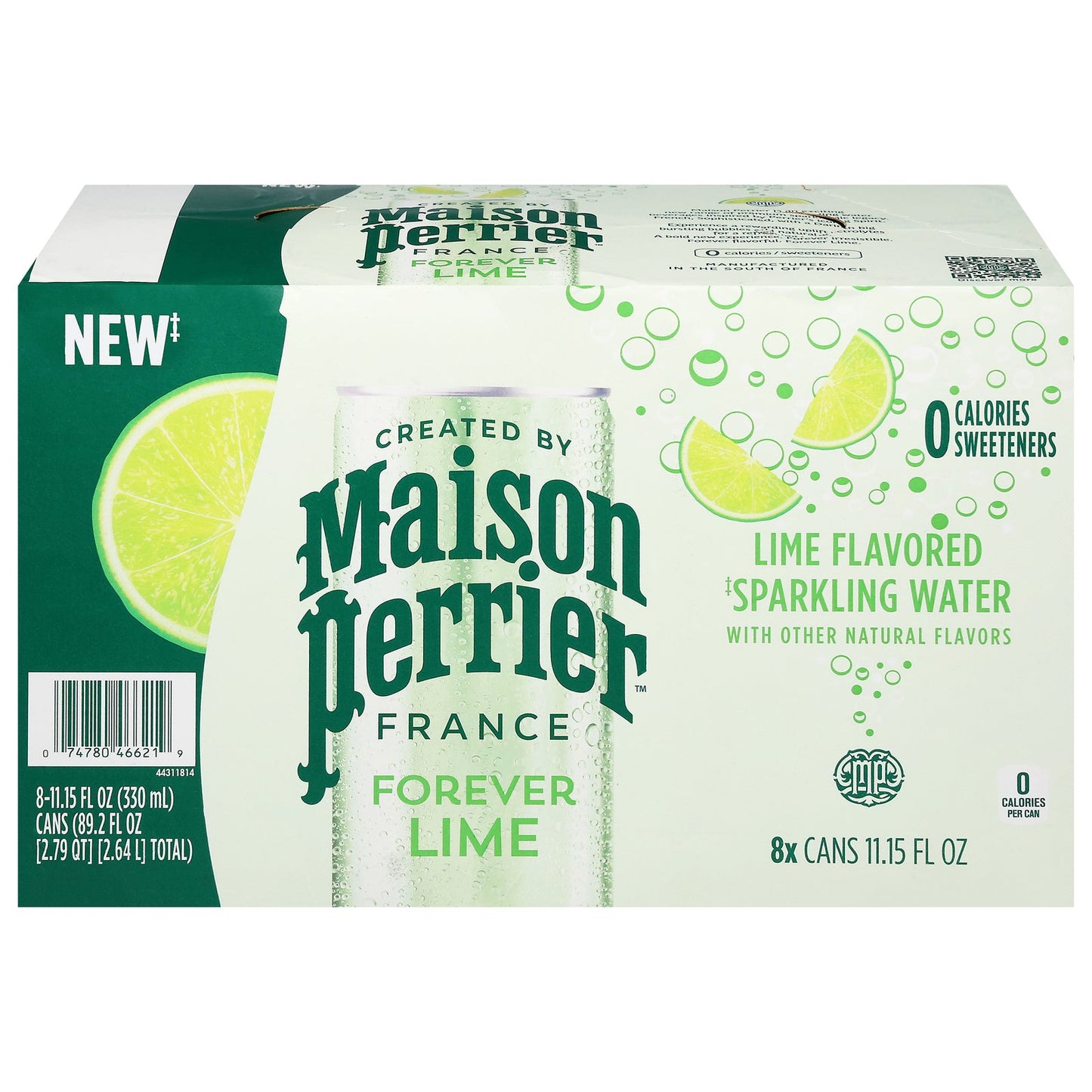 Maison Perrier - Sparkling Water Lime - CS of 3-8/11.15Z