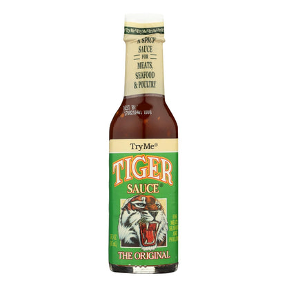 Try Me Tiger Sauce - Case Of 6 - 5 Fl Oz.