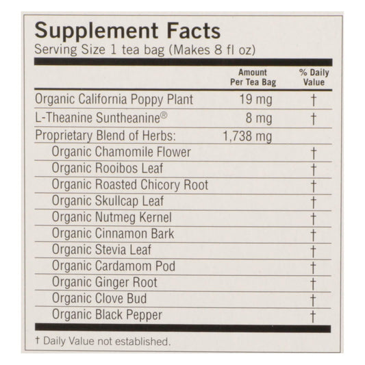 Yogi Bedtime Herbal Tea, Soothing Caramel, 16 Bags, 6 Pack