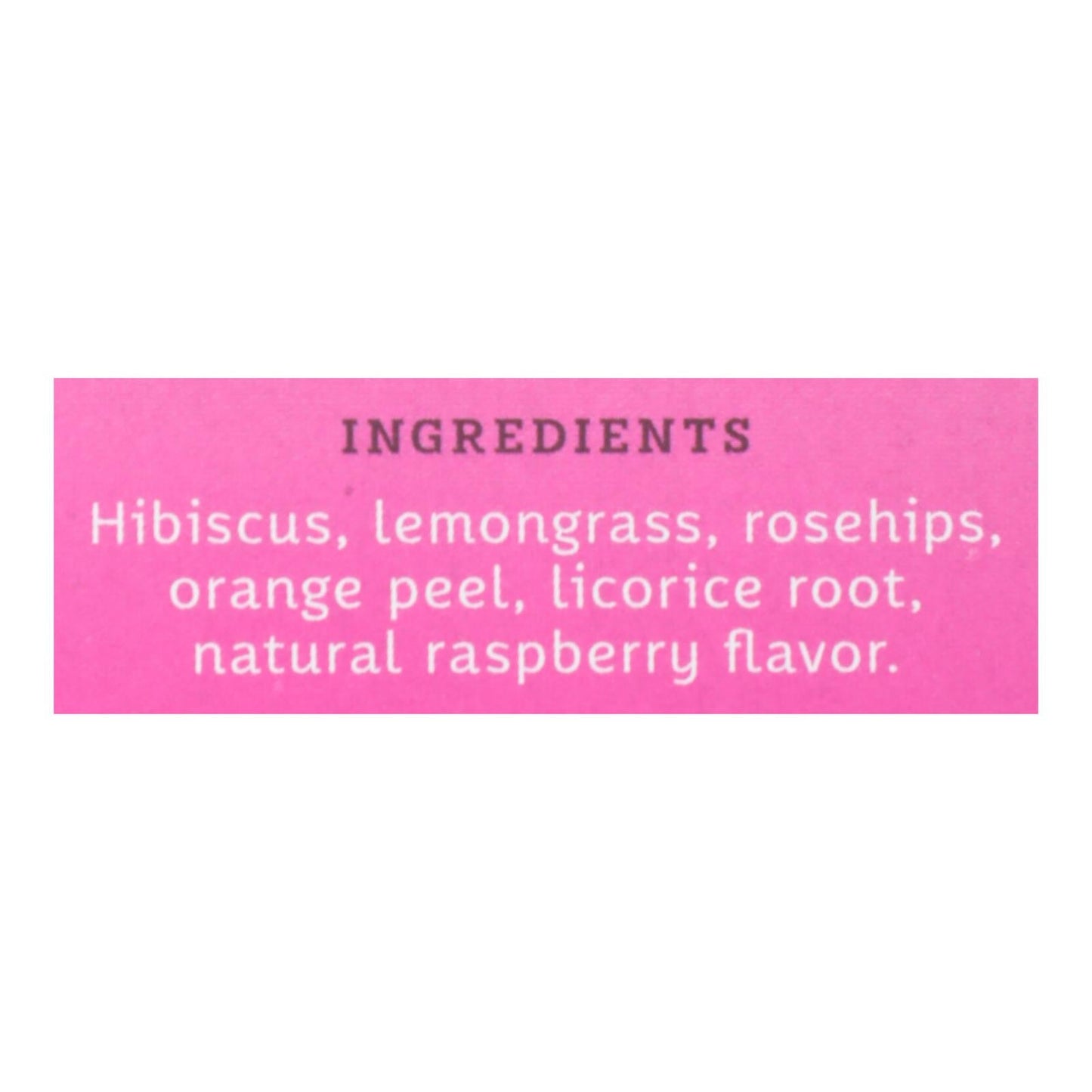 Stash Hibiscus Tea Wild Raspberry - 6 Pack of 20 Bags