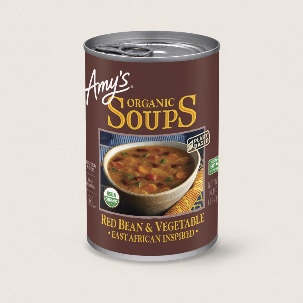 Amy's Red Bean Vegetable Soup, 12 - 14 Oz Cans
