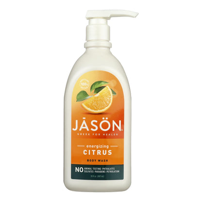 Jason Satin Shower Body Wash Citrus - 30 Fl Oz
