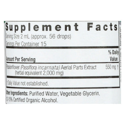 Nature's Answer - Passionflower Herb - 1 Fl Oz
