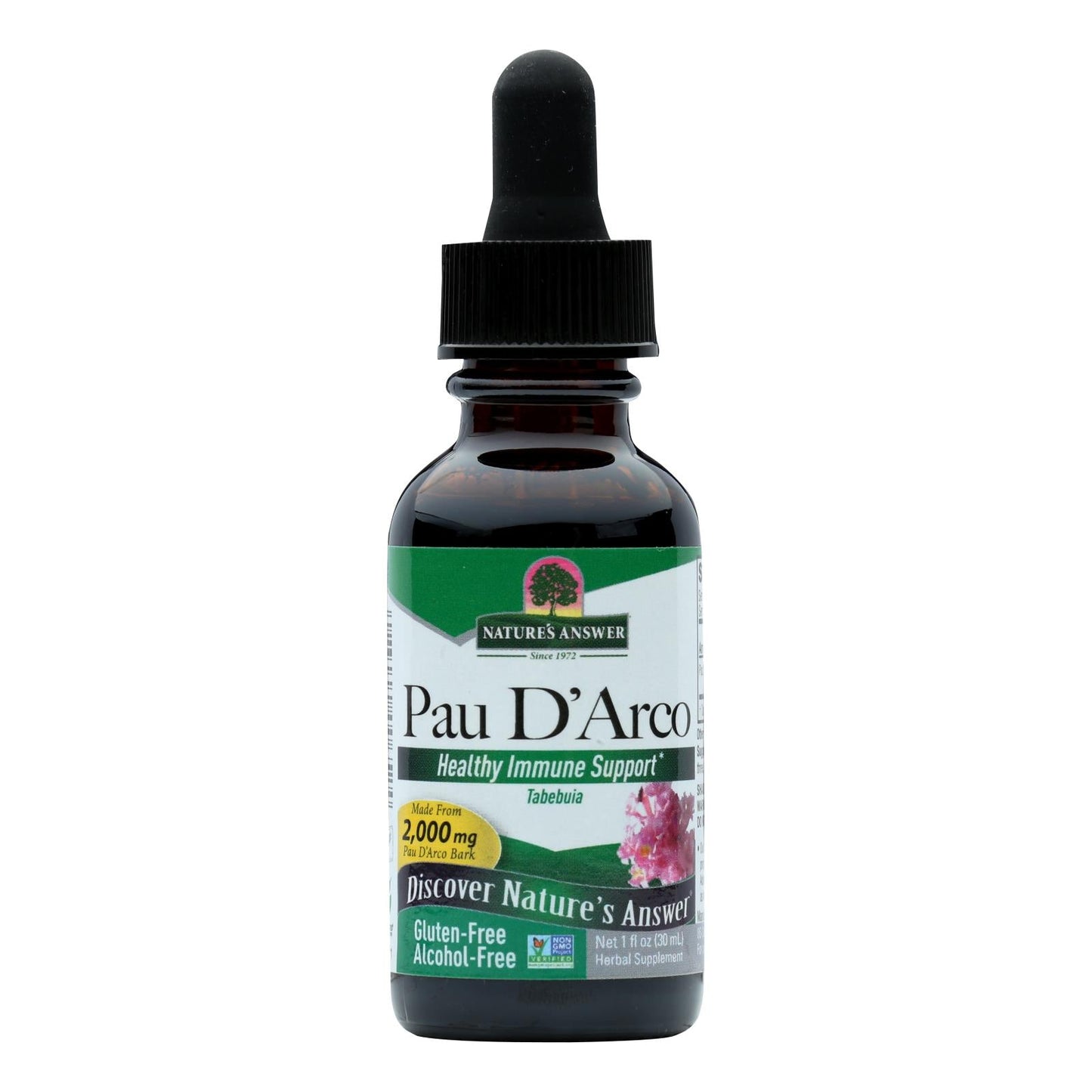 Nature's Answer Pau D'arco Inner Bark Alcohol-Free 1oz