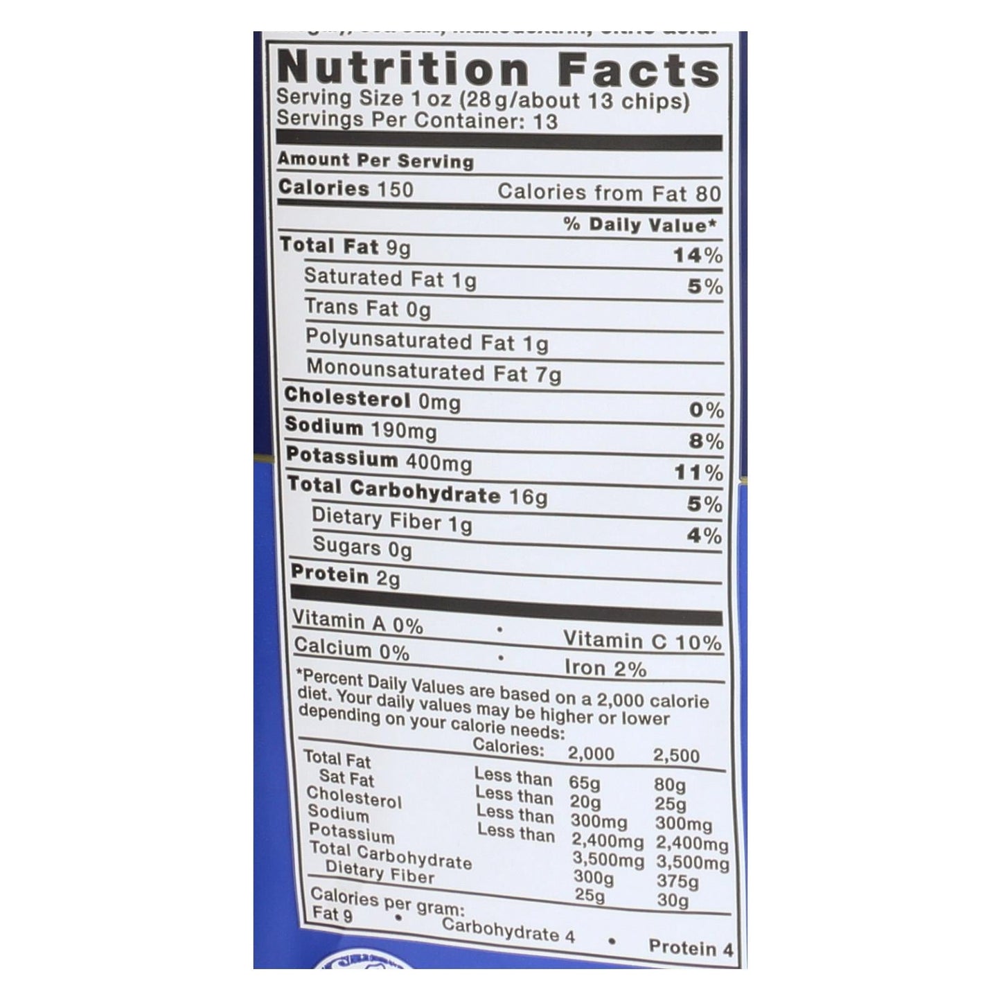 Kettle Brand Sea Salt & Vinegar Chips - 9 Pack, 13 Oz