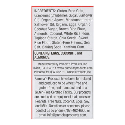 Pamela's Oat Choc Chip Peanut Butter Bars, 6-Pack, 1.41 oz