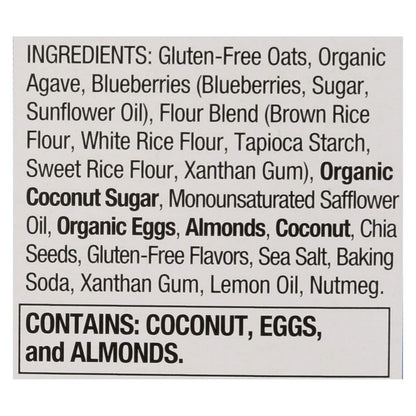 Pamela's Blueberry Lemon Oat Bars, 6-Pack, 1.41 Oz Each