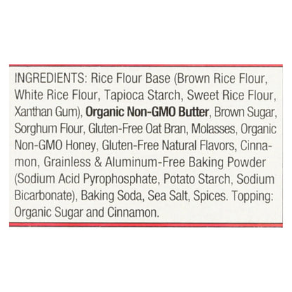 Pamela's Cinnamon Grahams Crackers, 7.5 oz, Case of 6