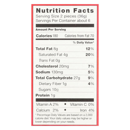 Pamela's Cinnamon Grahams Crackers, 7.5 oz, Case of 6