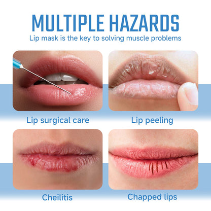 Eelhoe Collagen Lip Mask For Lip Protection Against Dry Cracks Fade Lip Lines And Dead Skin Moisture Lip Mask