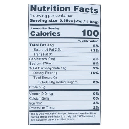 Lesser Evil Organic Himalayan Pink Popcorn .88 Oz, 18 Pack