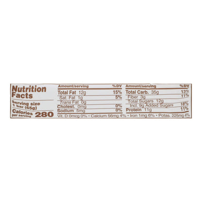 Gomacro Organic Macrobar - Banana And Almond Butter - 2.3 Oz Bars - Case Of 12