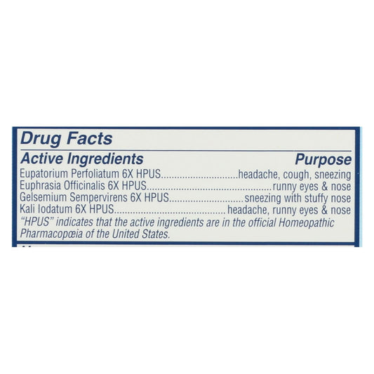 Hylands Homeopathic Baby Tiny Cold Tablets - 125 Tablets