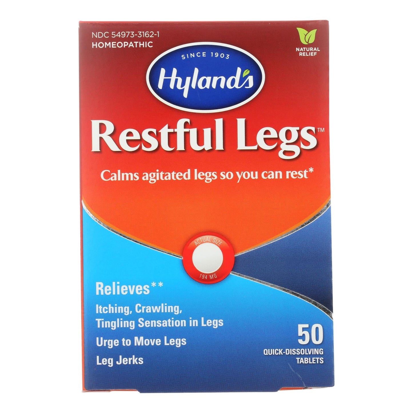 Hyland's - Restful Legs - Case of 3-50 Tablets