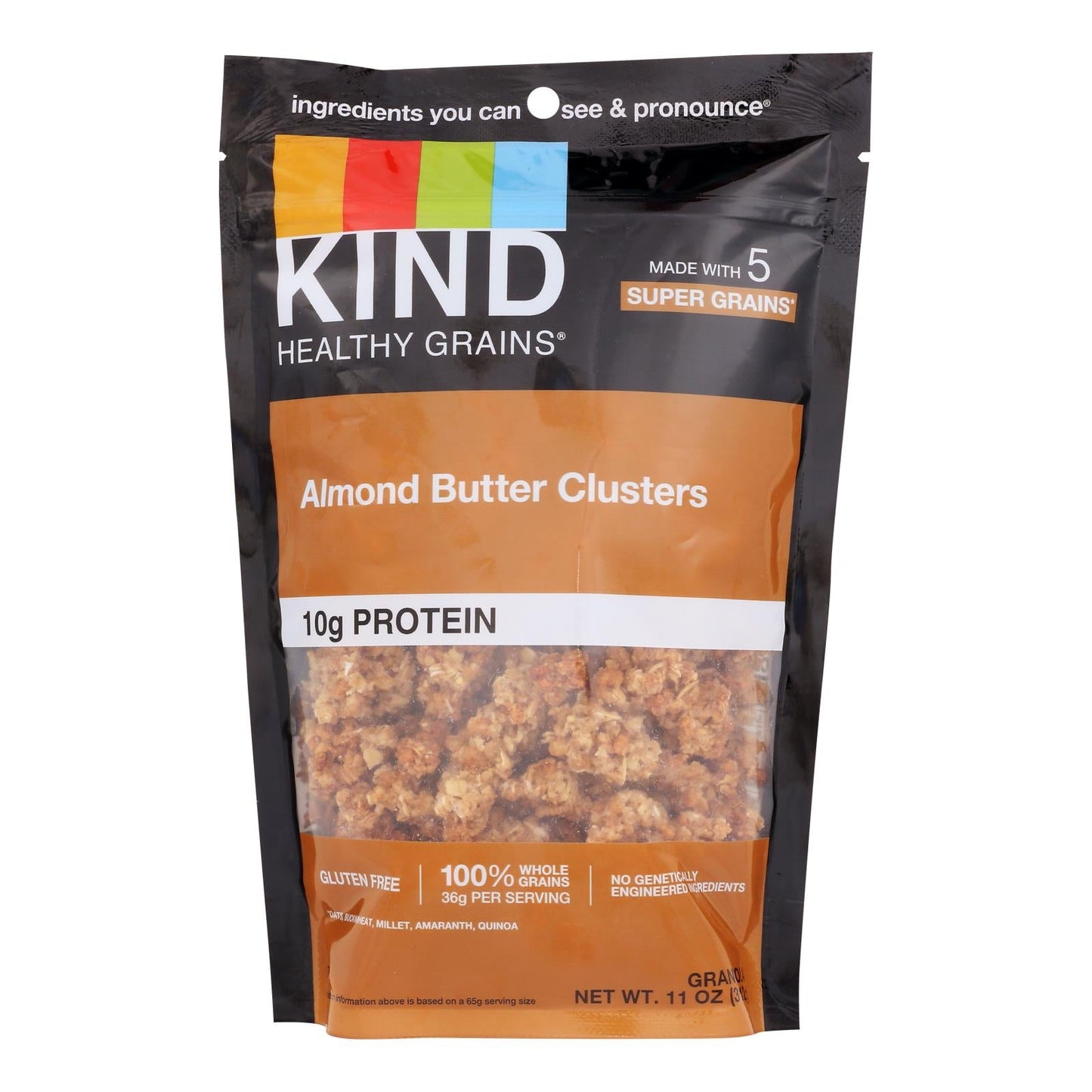 Kind Almond Butter Whole Grain Clusters - Case Of 6 - 11 Oz
