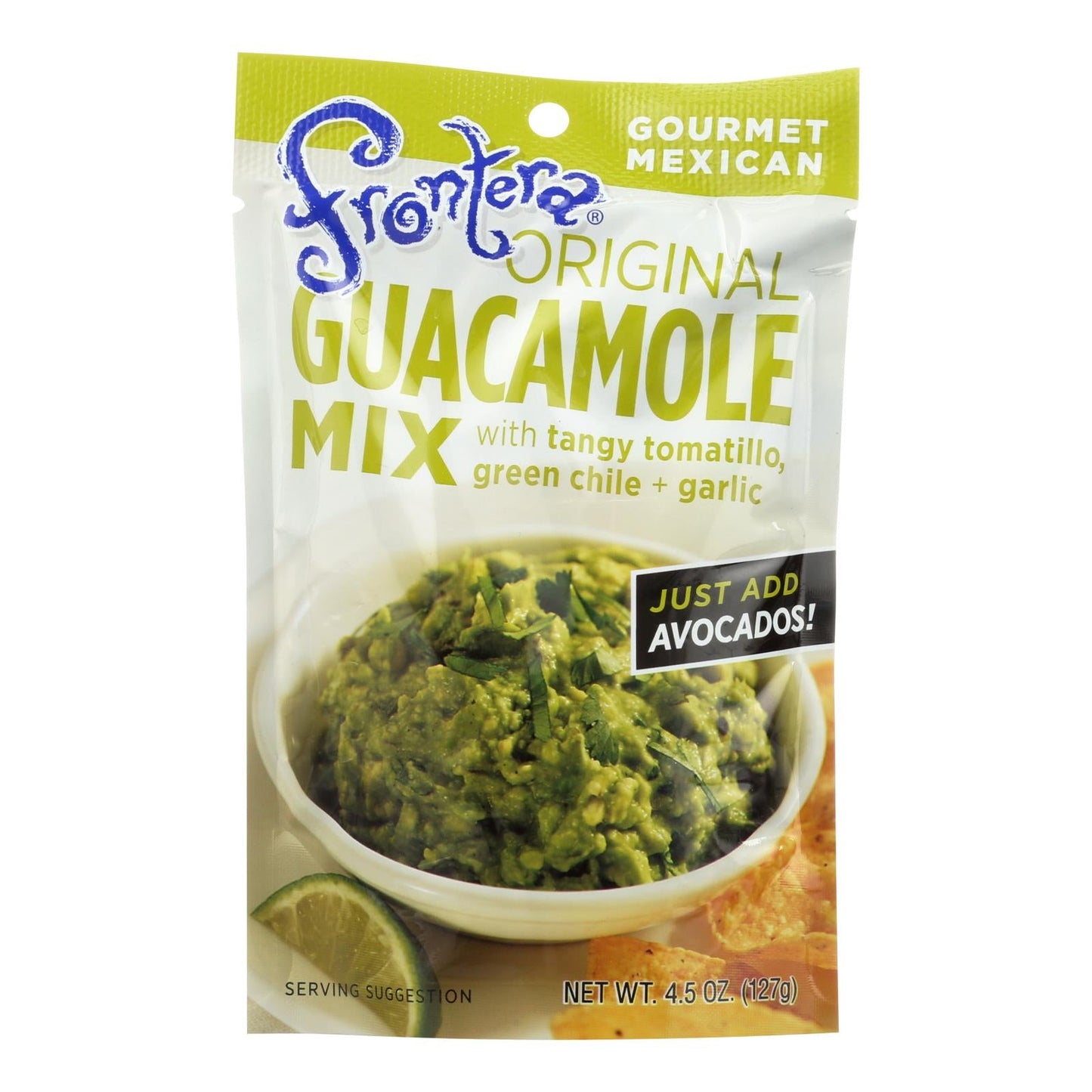 Frontera Foods Original Guacamole Mix, 4.5 Oz, 8-Pack