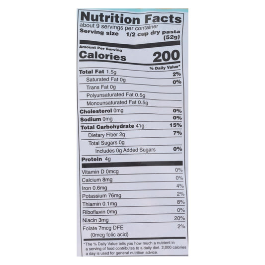 Tinkyada Brown Rice Pasta - Fusilli - Case Of 12 - 16 Oz