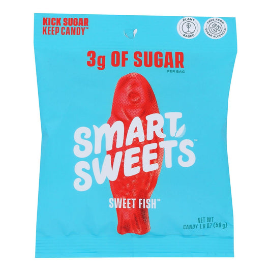 Smartsweets - Gummy Sweet Fish - Case Of 12 - 1.8 Oz