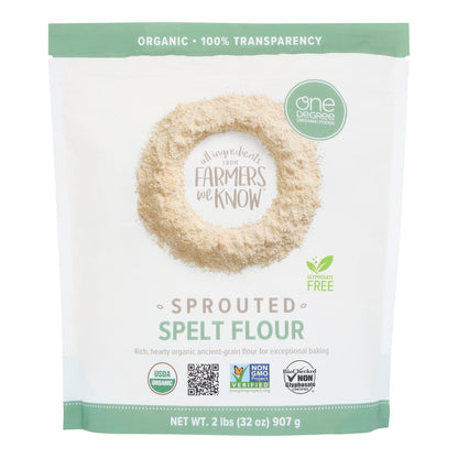 Organic Sprouted Spelt Flour, 32oz - Pack of 6