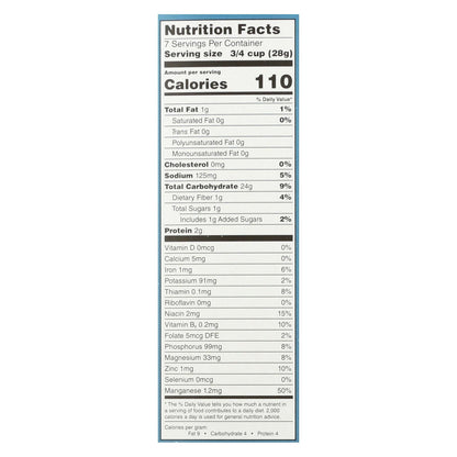 One Degree Organic Sprouted Brown Rice Cereal, 6-Pack