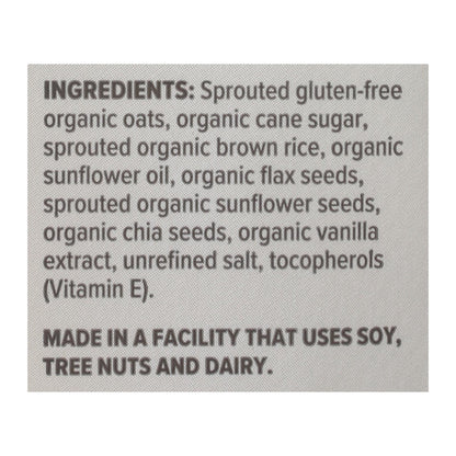 Sprouted Oat Granola Vanilla Chia - 6 Pack of 11 Oz