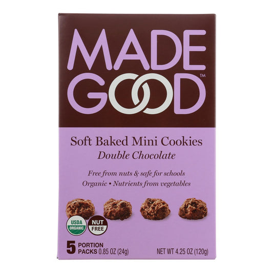 Made Good Double Chocolate Mini Cookies - 6 Pack