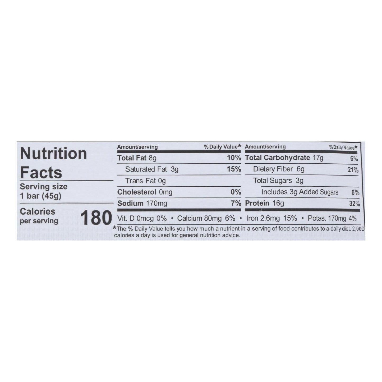 NuGo Nutrition Bar - Slim - Crunchy Peanut Butter - 1.59 oz Bars - Case of 12