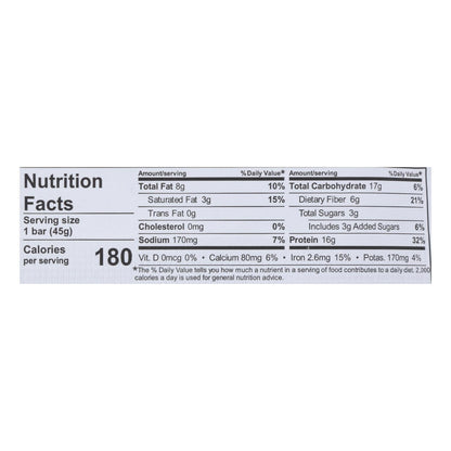 NuGo Nutrition Bar - Slim - Crunchy Peanut Butter - 1.59 oz Bars - Case of 12