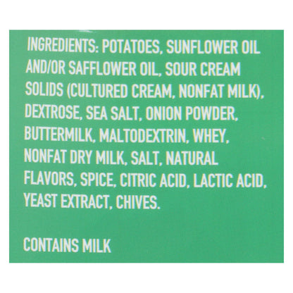 Boulder Canyon Sour Cream & Chives Chips - 12 Pack