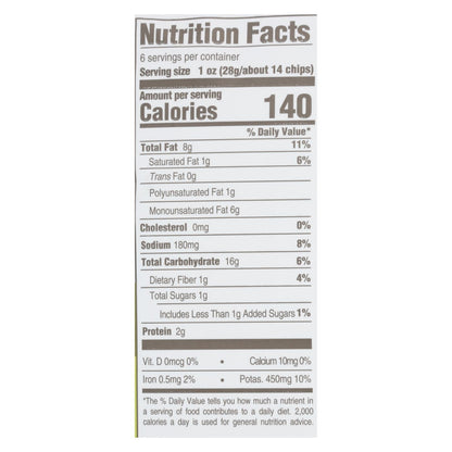 Boulder Canyon Olive Oil Chips, Sea Salt & Pepper, 12-Pack