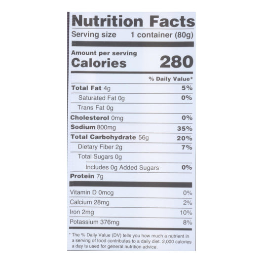 Lotus Foods Organic Forbidden Rice Ramen with Miso, 2.8oz, 10-Pack