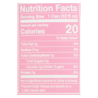 Poppi - Prebio Soda Raspberry Rse - Case Of 12-12 Fz