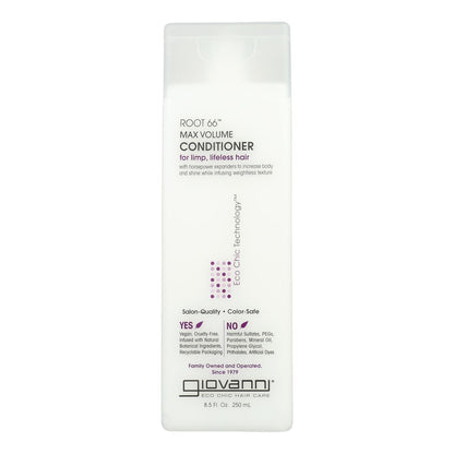 Giovanni Root 66 Max Volume Conditioner - 8.5 Fl Oz