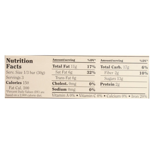 Chocolove Xoxox Dark Chocolate Bars - 3.2 oz, Case of 12