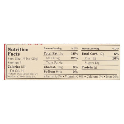 Chocolove Xoxox Dark Chocolate Cherry Almond Bars - 12 Pack