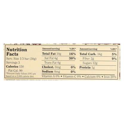 Chocolove Dark Chocolate Coffee Crunch Bars - 3.2 oz, 12 Pack