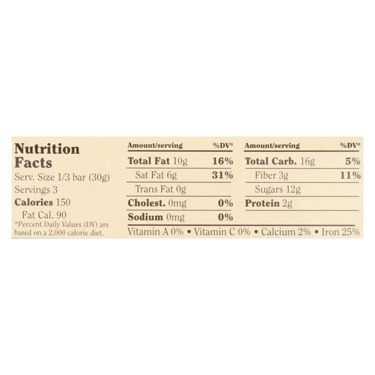 Chocolove Dark Chocolate Ginger Bars - 3.2 oz, Case of 12