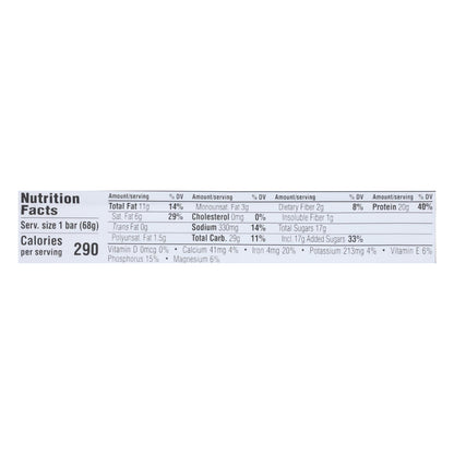 Clif Bar Builder Bar - Chocolate Peanut Butter - Case of 12 - 2.4 oz