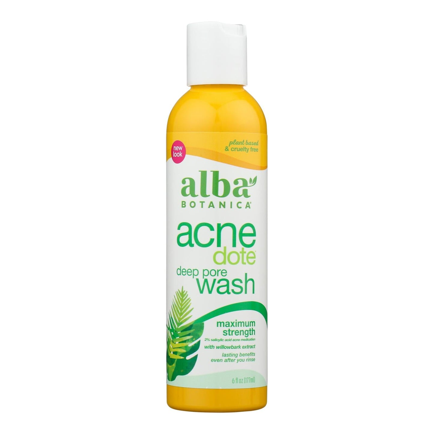 Alba Botanica - Natural Acnedote Deep Pore Wash - 6 Fl Oz