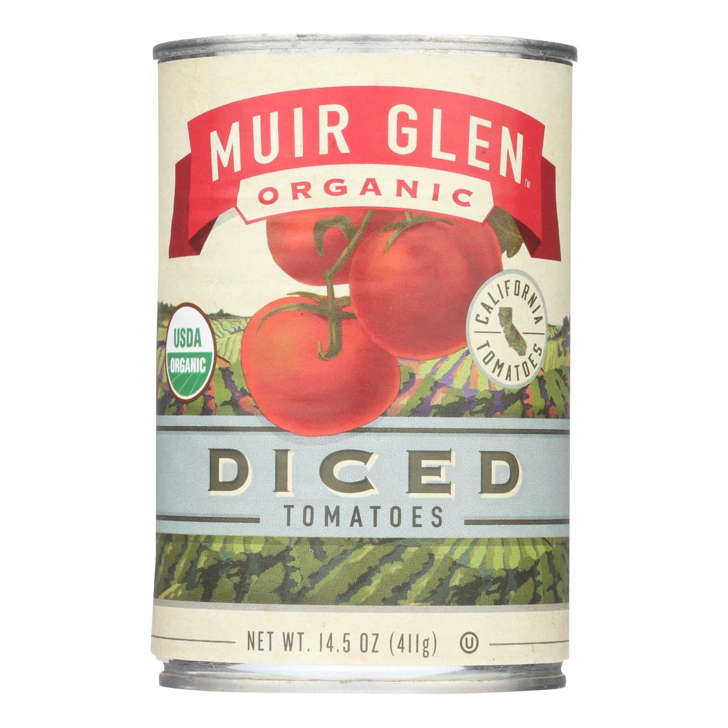 Muir Glen Organic Diced Tomatoes, 12-Pack, 14.5 Oz Each