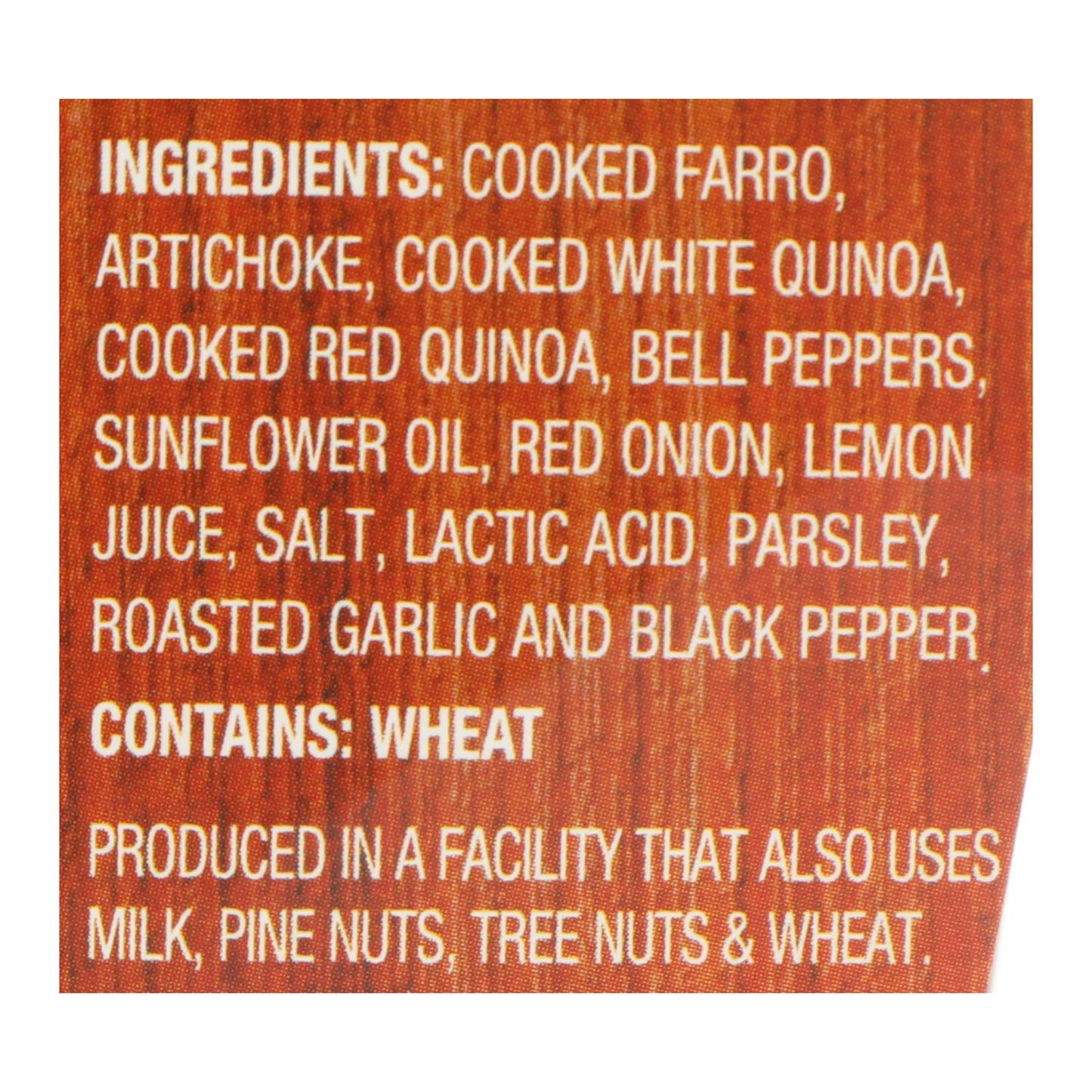 Farro with Artichoke, Lemon & Garlic - 6 Pack, 7.9 Oz