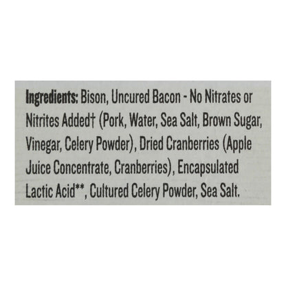 Epic - Bar Bison Uncrd Bcn Crbry - Case of 8-5.2 OZ