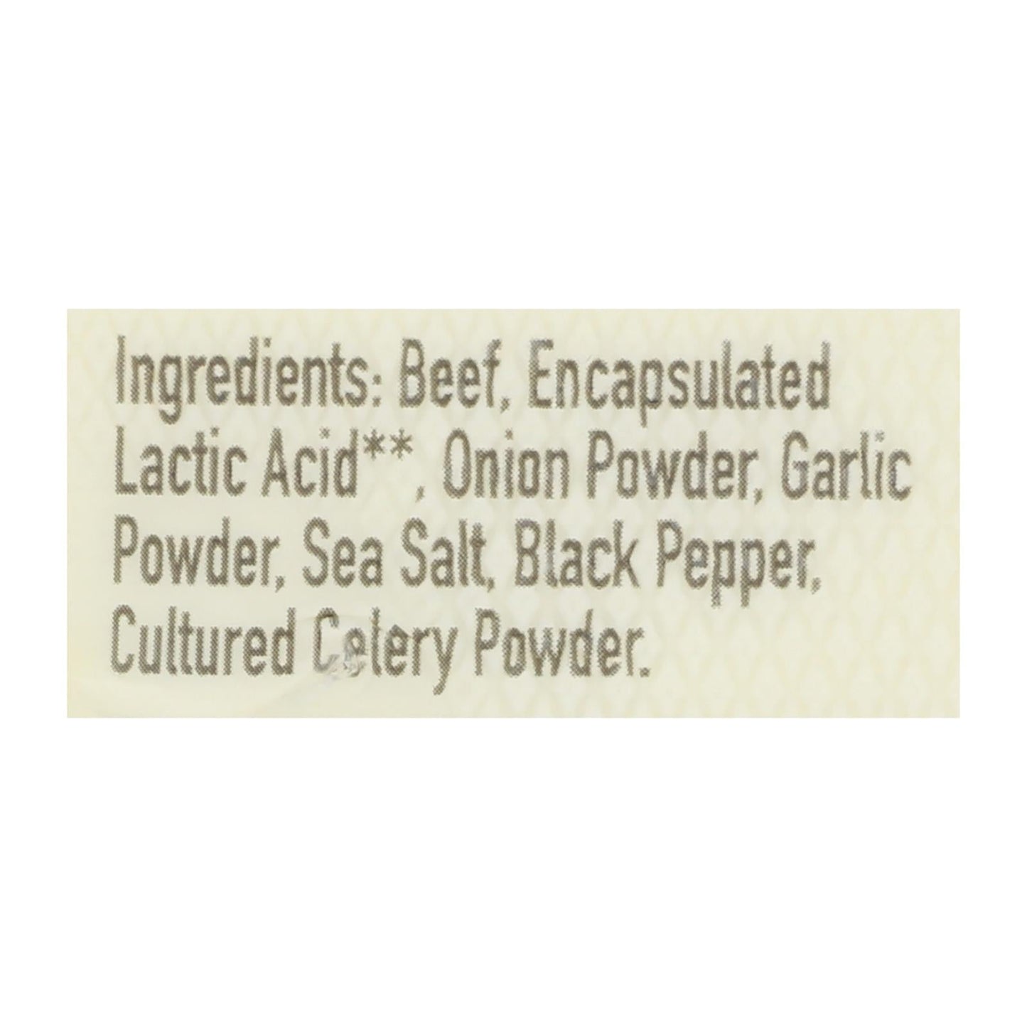 Epic - Bar Beef Sea Salt Pepper - Case Of 12-1.3 Oz