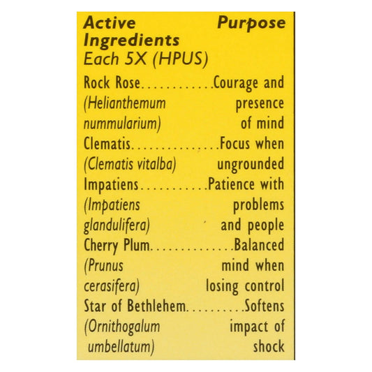 Rescue Remedy Stress Relief Tincture - 0.35 Fl Oz