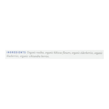 Rishi Organic Tea - Blueberry Hibiscus - Case of 6 - 15 Bags